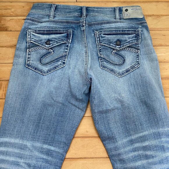 Women's Silver Jeans Suki Mid Capri - Picture 4 of 8